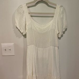 Altar’d State white polka dot dress